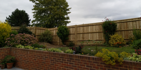 new garden wall